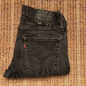 Men’s Levi 513 Slim Straight Jeans 30x32
